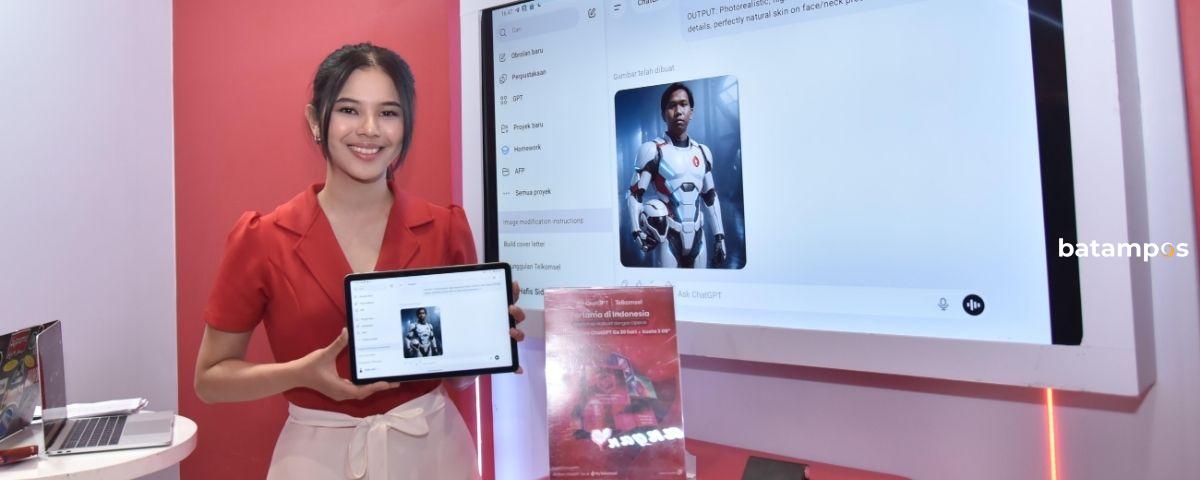 Peluncuran bundling konektivitas dan layanan AI Telkomsel yang memperluas akses teknologi cerdas bagi masyarakat.