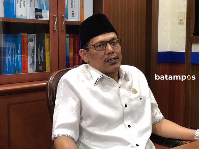 Ketua DPRD Batam Muhammad Kamaluddin membahas kebutuhan APBD Batam