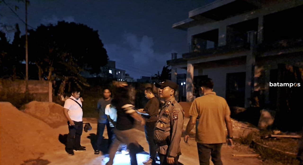 Lokasi penikaman penjaga lahan di belakang Perumahan Crown Hill, Batam Kota.