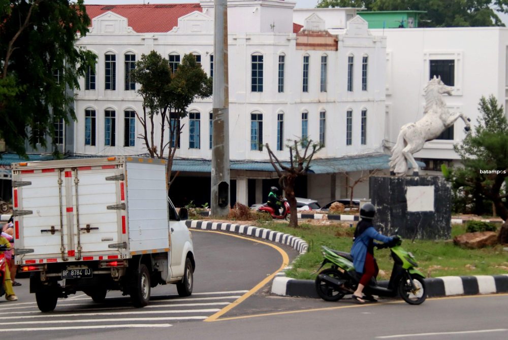 U-Turn Dekat SDN 001 Batam Kota Ditutup