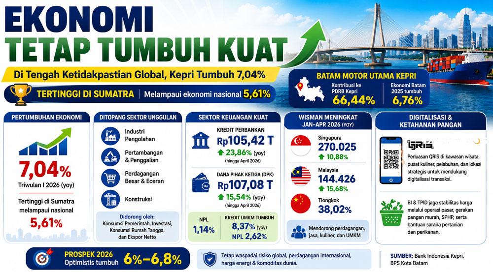 Ekonomi Kepri Masih Perkasa – Metropolis
