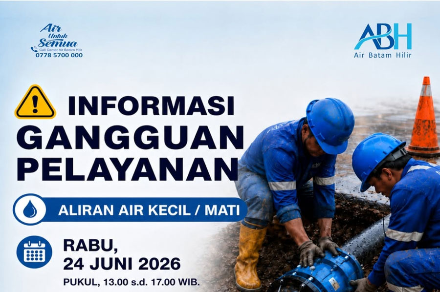 Relokasi Pipa di Batu Aji, Suplai Air Bersih ke Perumahan Genta 2 dan Sekitarnya Terganggu Sementara – Metropolis