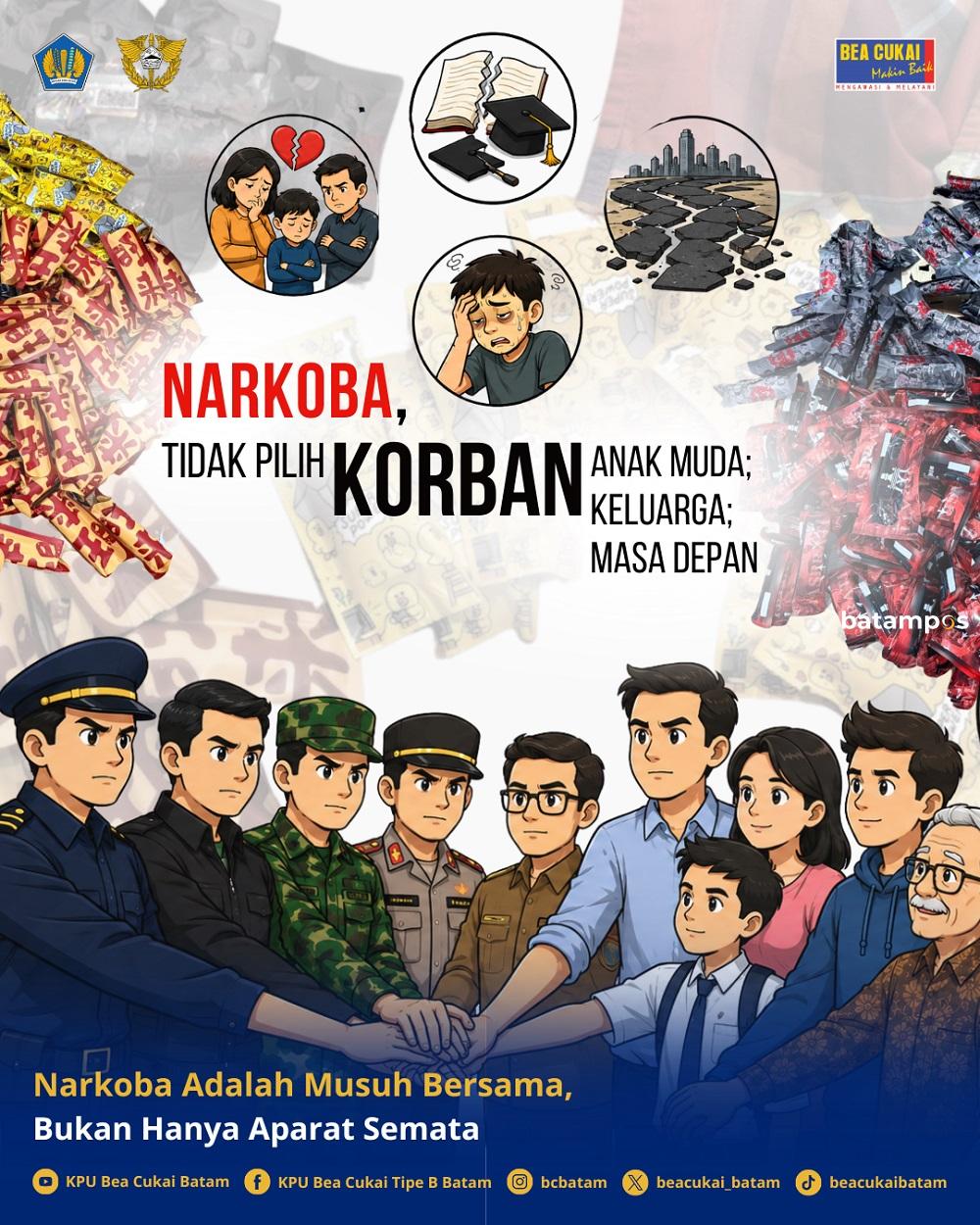 Narkoba Musuh Bersama, Bukan Hanya Tugas Aparat – Metropolis