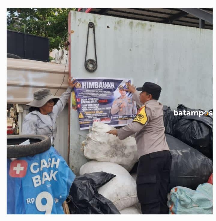 Polsek Batuampar Kumpulkan Pelaku Usaha Scrap dan Nyatakan Komitmen Tolak Penadahan – Metropolis