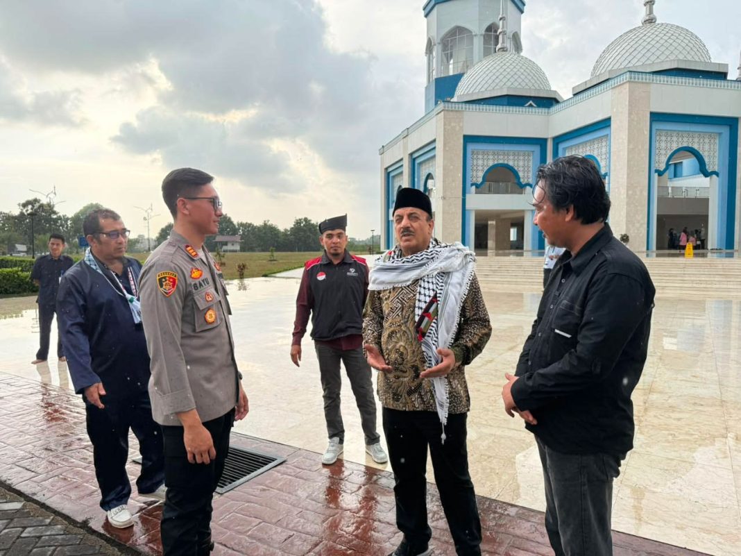 Polsek Batu Aji Amankan Kunjungan Dubes Palestin…