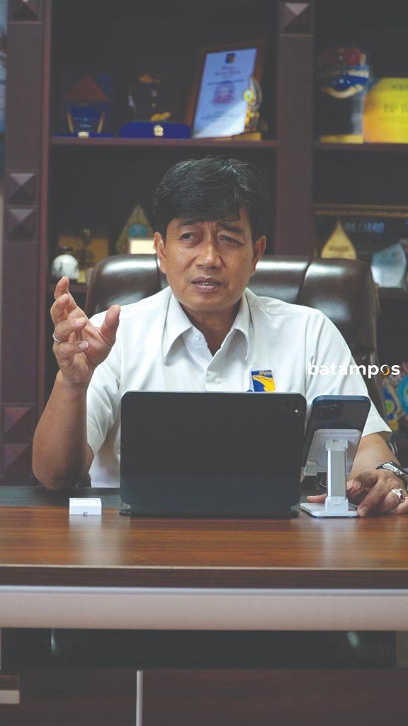 Direktur Badan Usaha SPAM, Fasilitas, dan Lingkungan BP Batam, Iyus Rusmana.