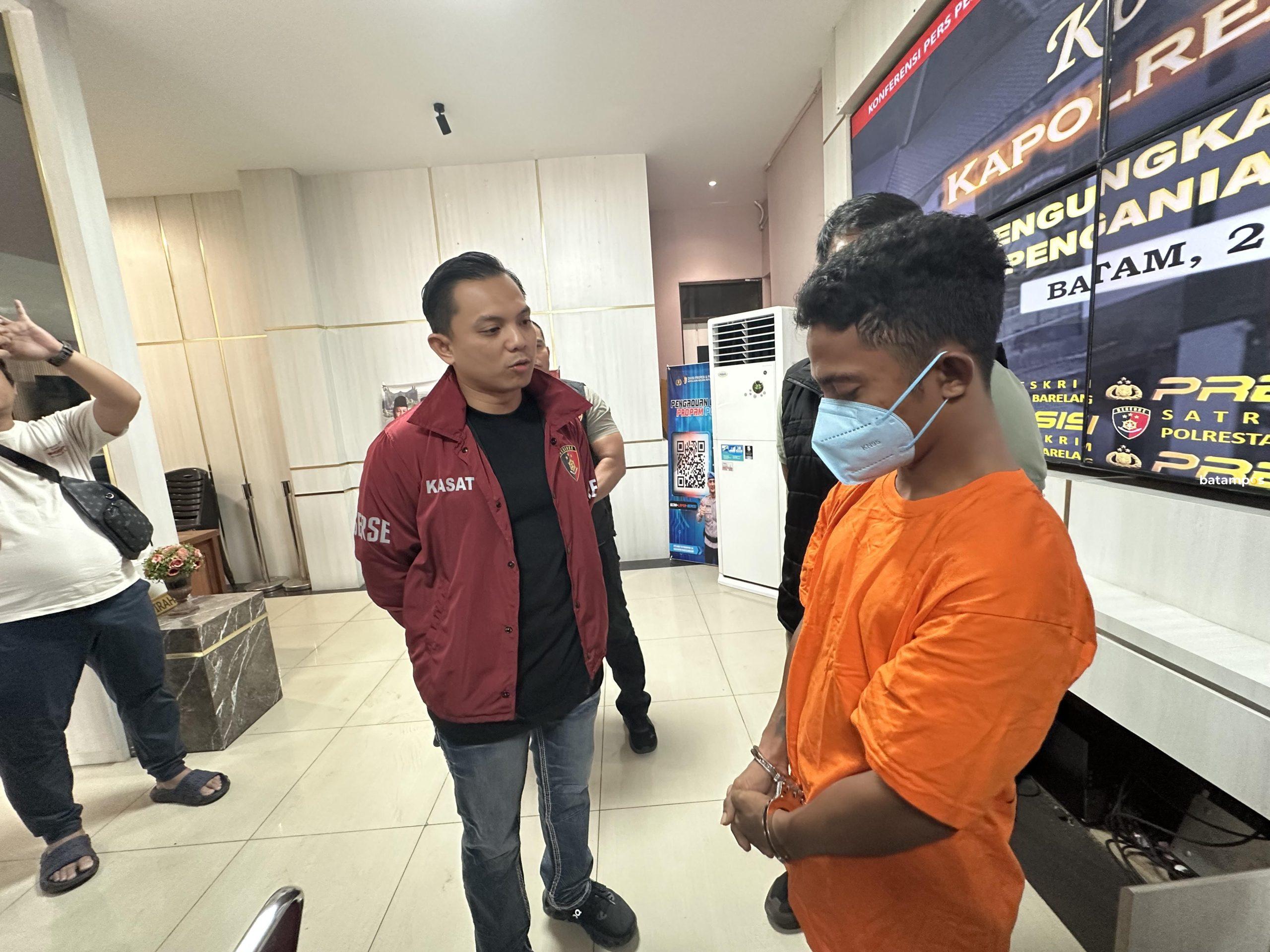 Polisi mengungkap kasus pembacokan korlap SPPG Sei Pelenggut oleh sekuriti di Mapolresta Barelang.